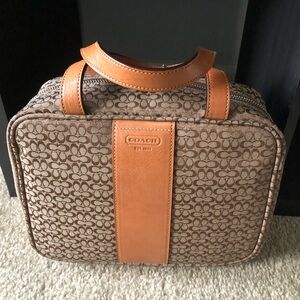 Coach Brown and Khaki bag